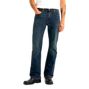 Levi’s 527 Jeans Men Size 31 x 32 Slim Bootcut Dark Wash Denim Blue Casual EUC